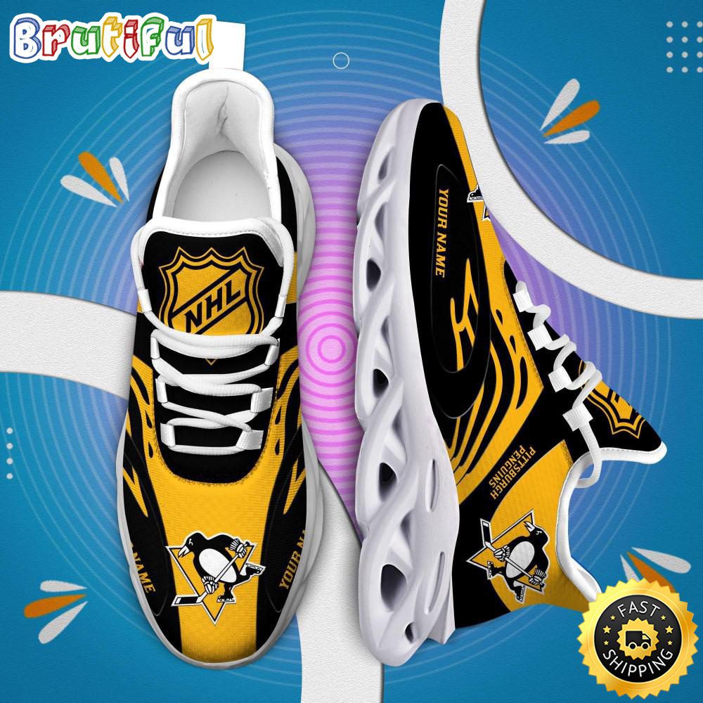 JWFancy Pittsburgh Penguins Max Soul Shoes Sneakers For Men And Women