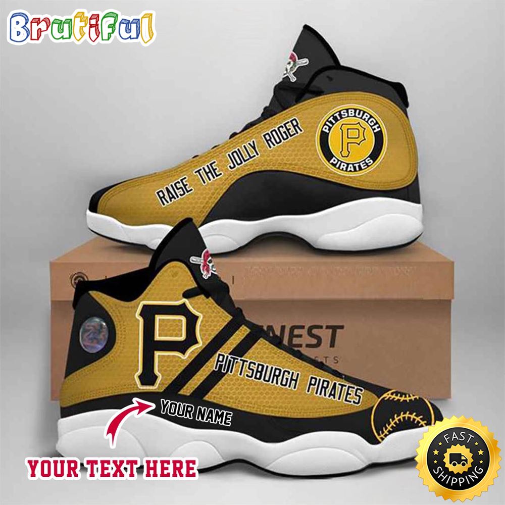 JWFancy Pittsburgh Pirates AJ13 Sneakers Shoes For Men And Women