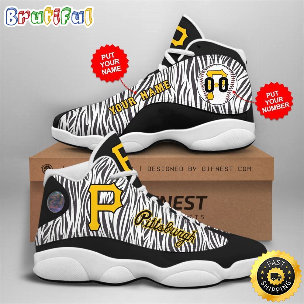 JWFancy Pittsburgh Pirates AJ13 Sneakers Shoes For Men And Women