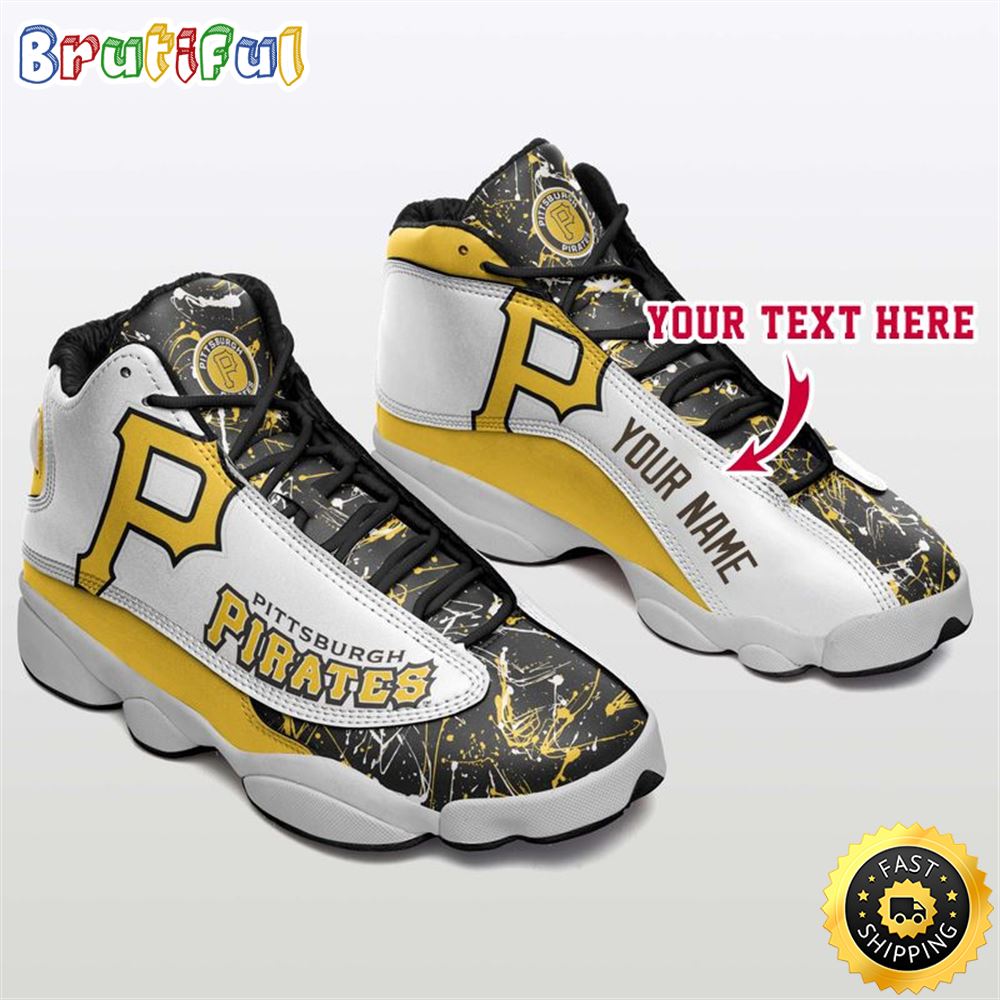 JWFancy Pittsburgh Pirates AJ13 Sneakers Shoes For Men And Women
