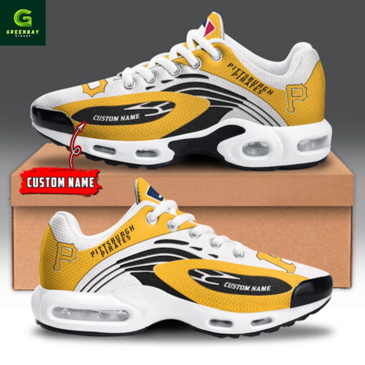 JWFancy Pittsburgh Pirates TN Shoes Sneakers For Men And Women