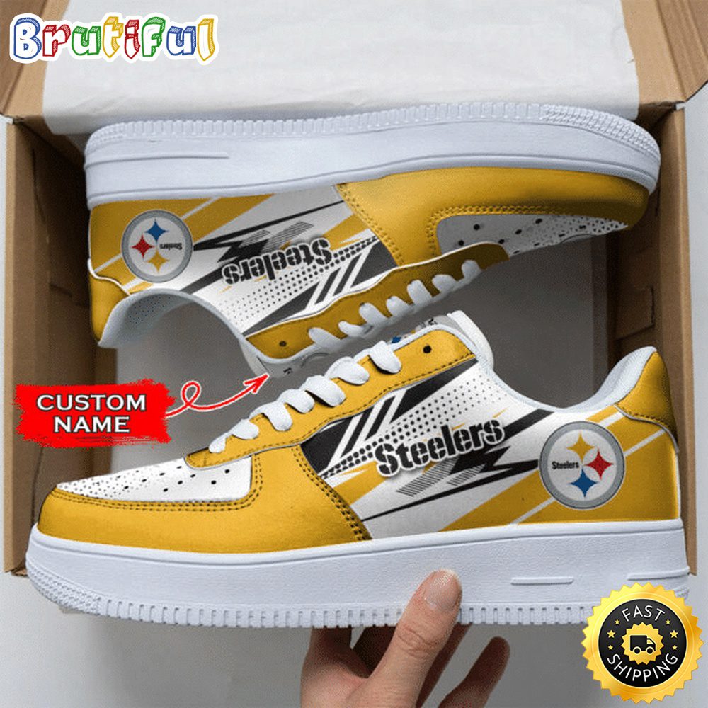 JWFancy Pittsburgh Steelers Air Low-Top Sneakers Shoes For Men And Women
