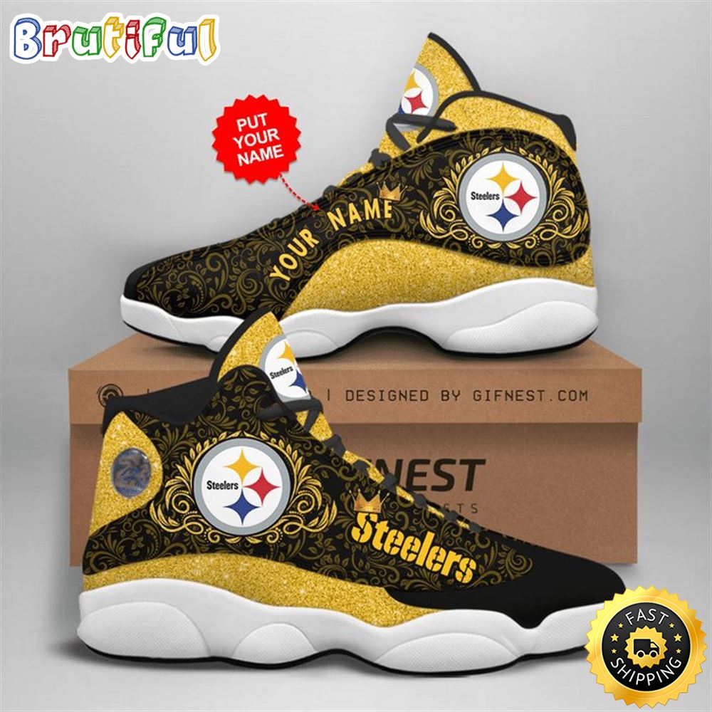 JWFancy Pittsburgh Steelers AJ13 Sneakers Shoes For Men And Women