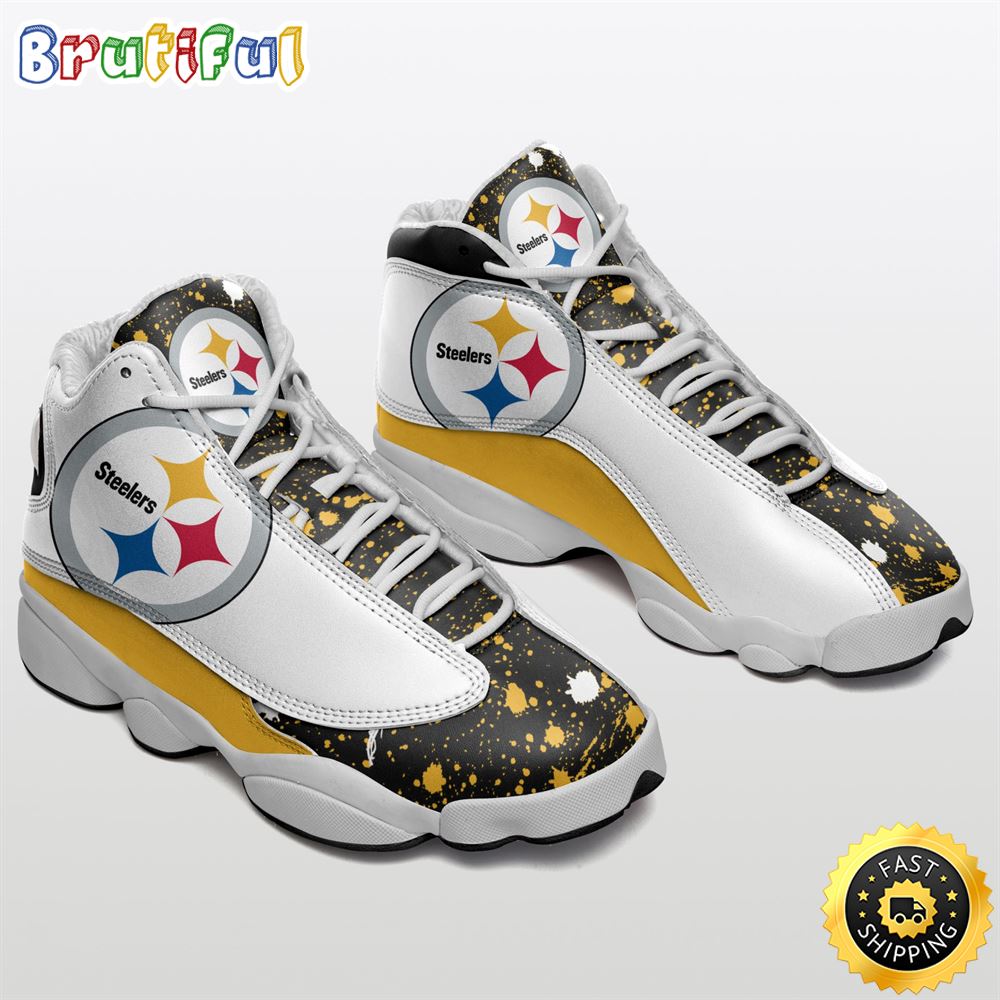 JWFancy Pittsburgh Steelers AJ13 Sneakers Shoes For Men And Women