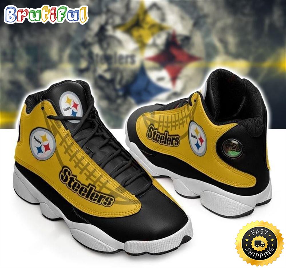 JWFancy Pittsburgh Steelers AJ13 Sneakers Shoes For Men And Women