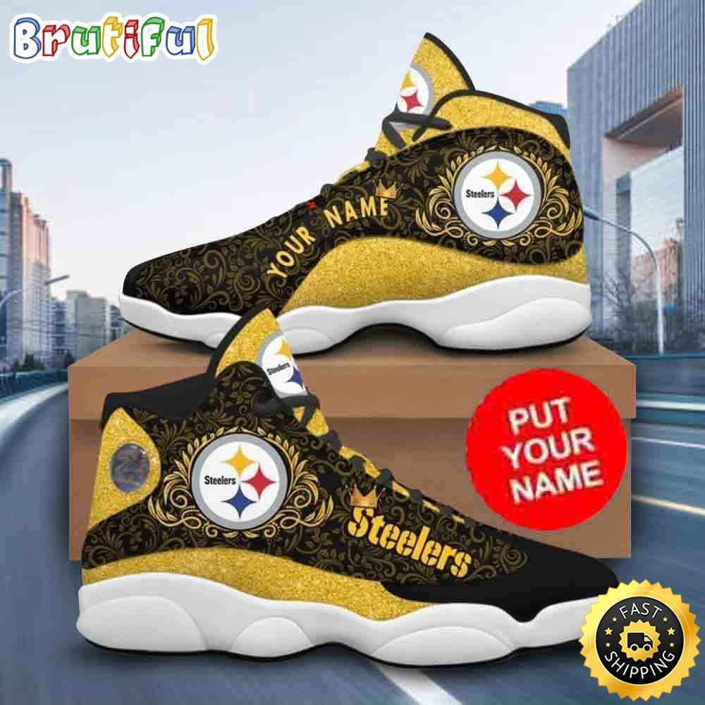 JWFancy Pittsburgh Steelers AJ13 Sneakers Shoes For Men And Women