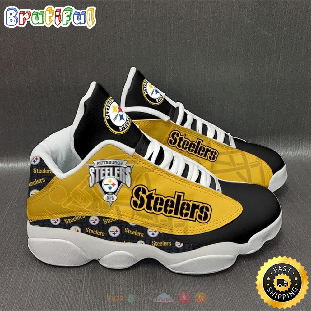 JWFancy Pittsburgh Steelers AJ13 Sneakers Shoes For Men And Women