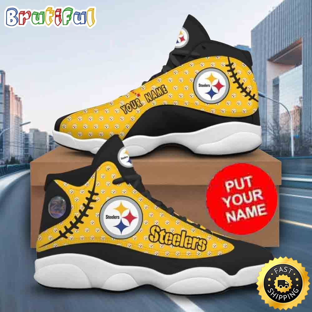 JWFancy Pittsburgh Steelers AJ13 Sneakers Shoes For Men And Women