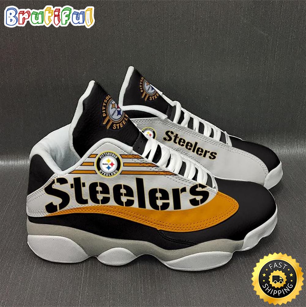 JWFancy Pittsburgh Steelers AJ13 Sneakers Shoes For Men And Women