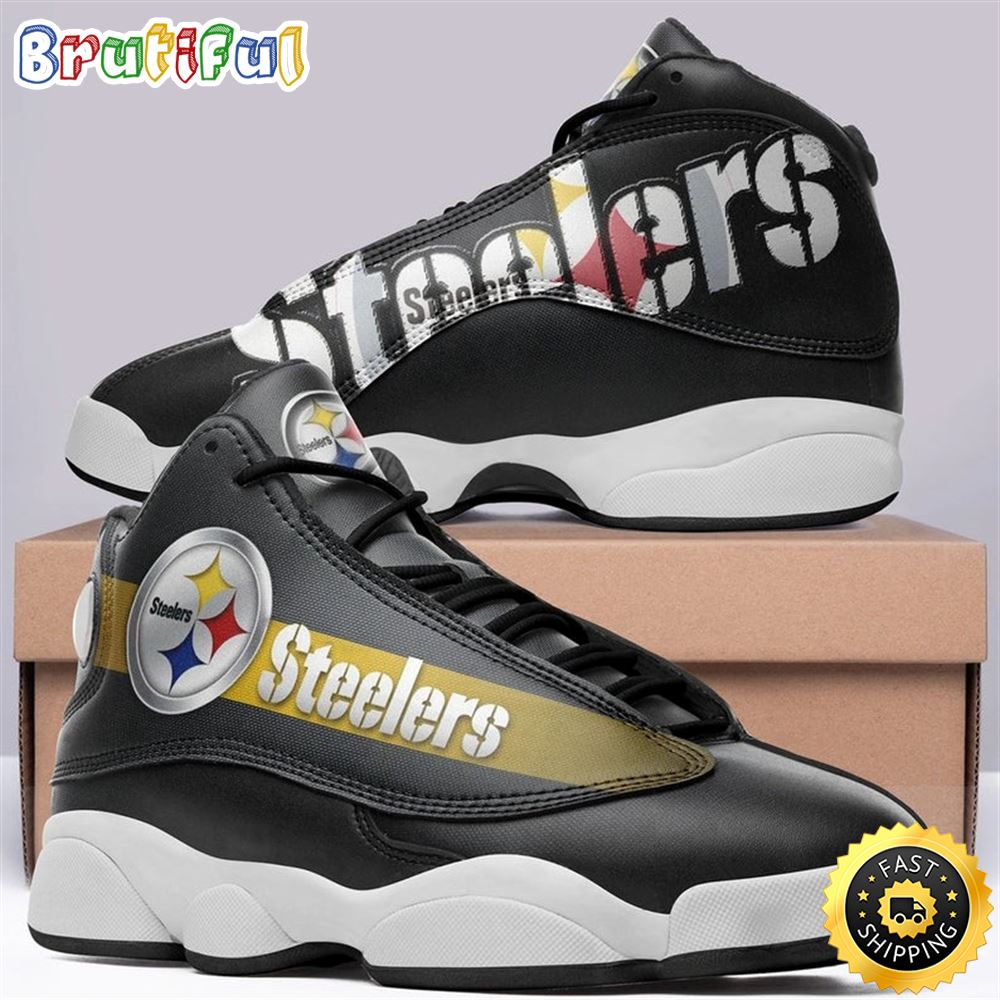 JWFancy Pittsburgh Steelers AJ13 Sneakers Shoes For Men And Women