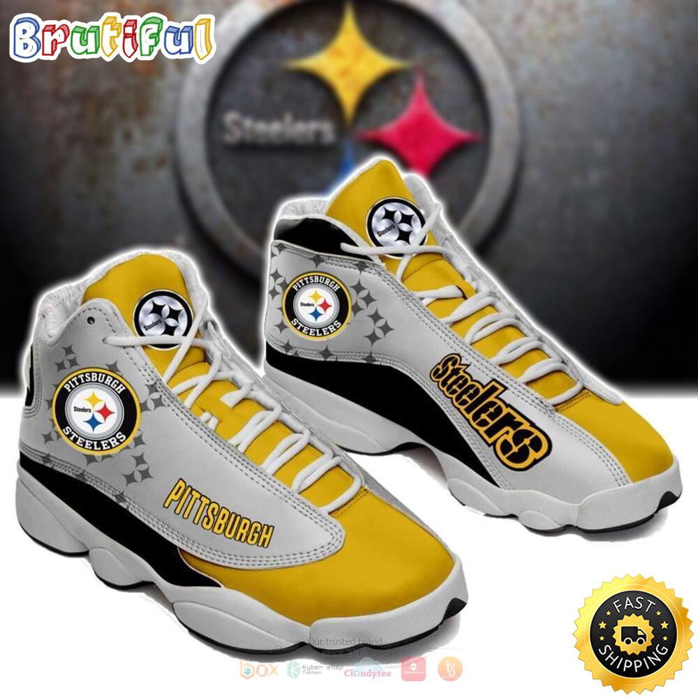 JWFancy Pittsburgh Steelers AJ13 Sneakers Shoes For Men And Women