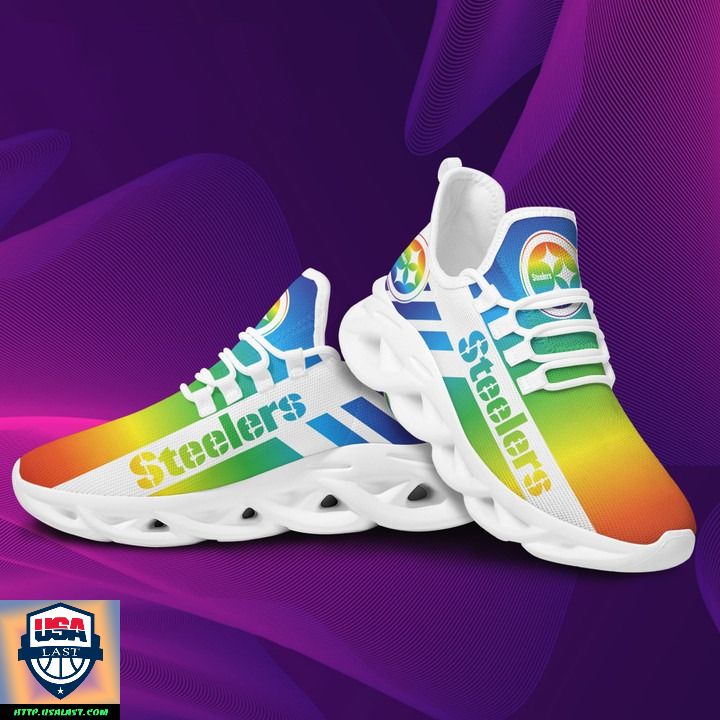 JWFancy Pittsburgh Steelers Max Soul Shoes Sneakers For Men And Women
