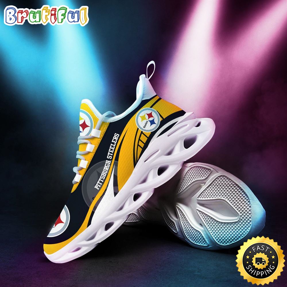 JWFancy Pittsburgh Steelers Max Soul Shoes Sneakers For Men And Women