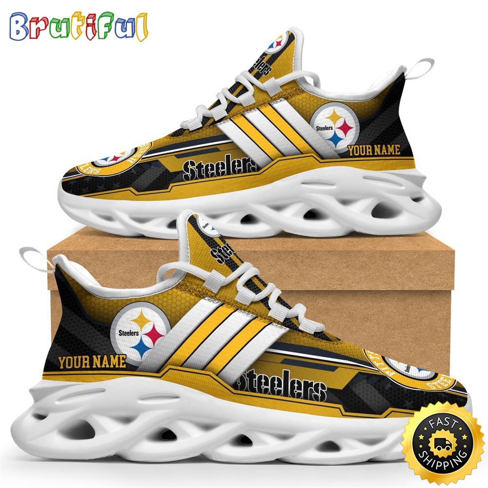 JWFancy Pittsburgh Steelers Max Soul Shoes Sneakers For Men And Women