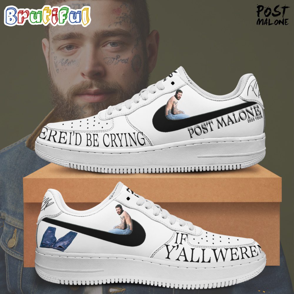 JWFancy Post Malone Air Low-Top Sneakers Shoes For Men And Women