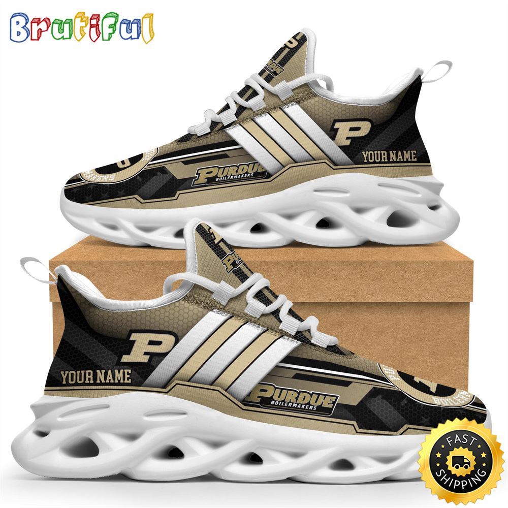 JWFancy Purdue Boilermakers Max Soul Shoes Sneakers For Men And Women