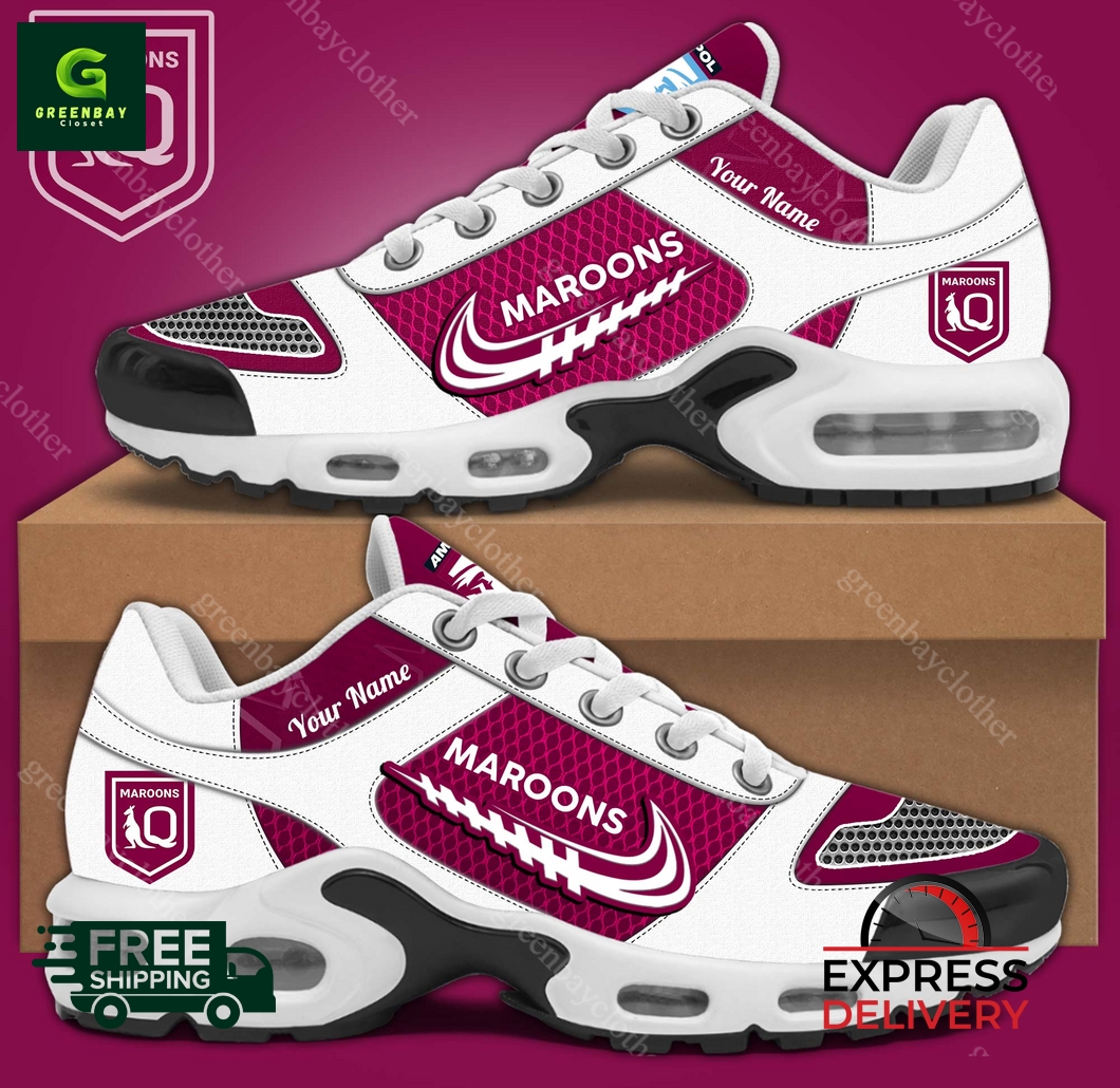 JWFancy Queensland Maroons TN Shoes Sneakers For Men And Women