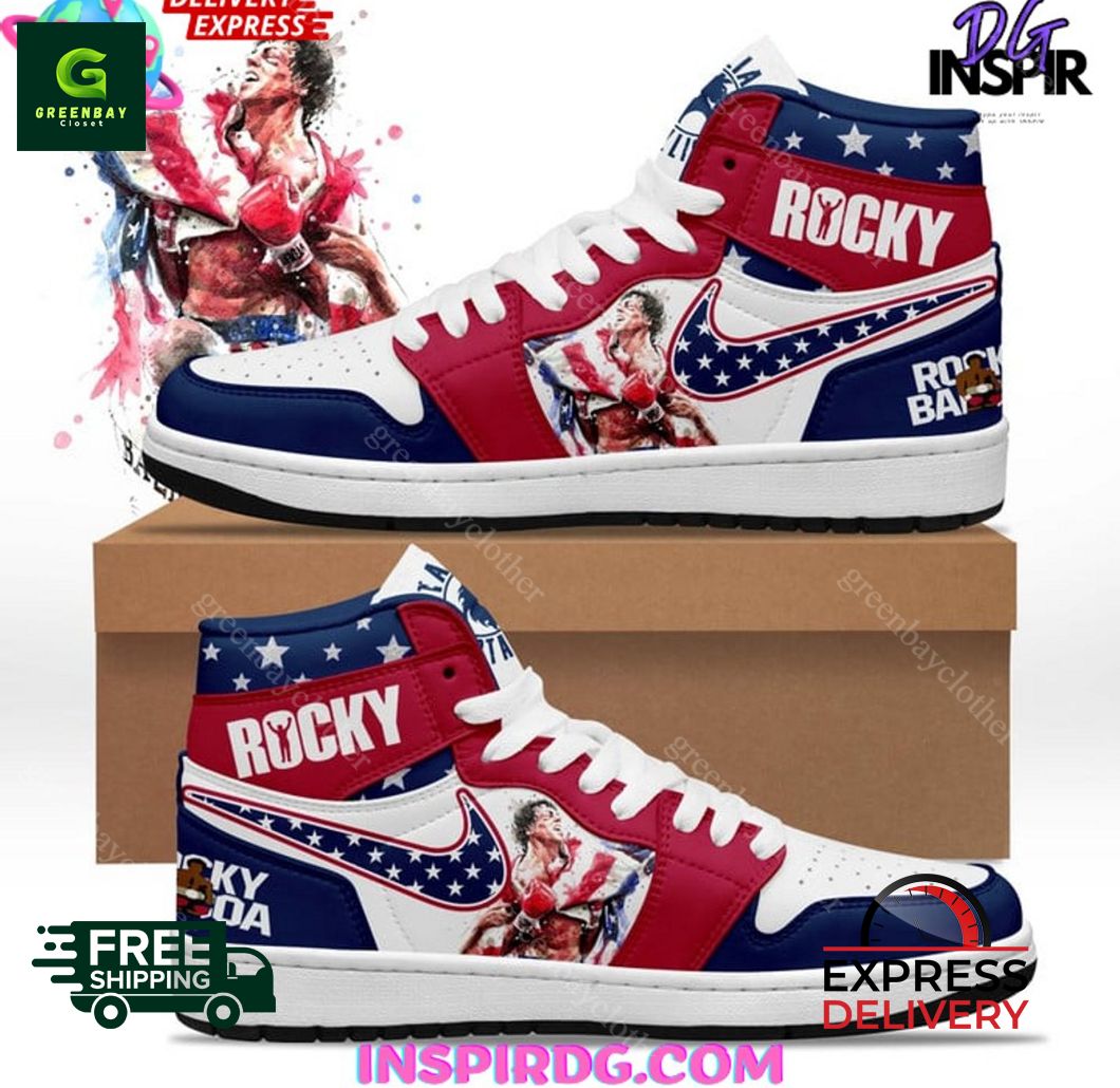 JWFancy Rocky Balboa AJ1 High Sneakers Shoes For Men And Women