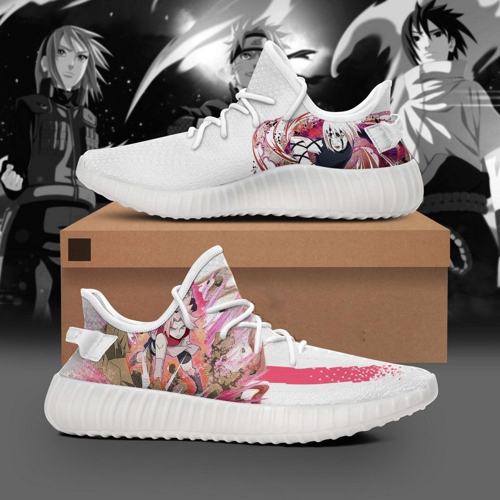 JWFancy Sakura Character Naruto  Max Soul Shoes Sneakers For Men And Women
