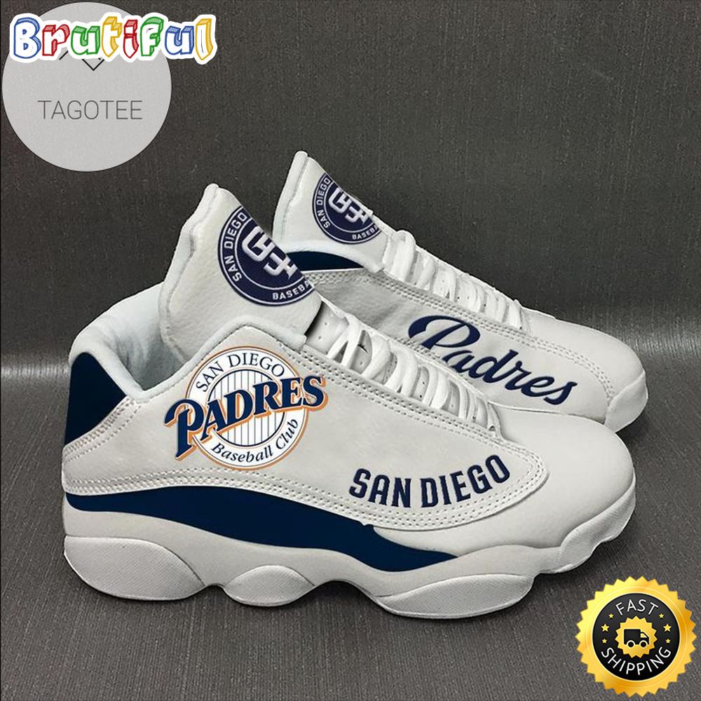 JWFancy San Diego Padres AJ13 Sneakers Shoes For Men And Women