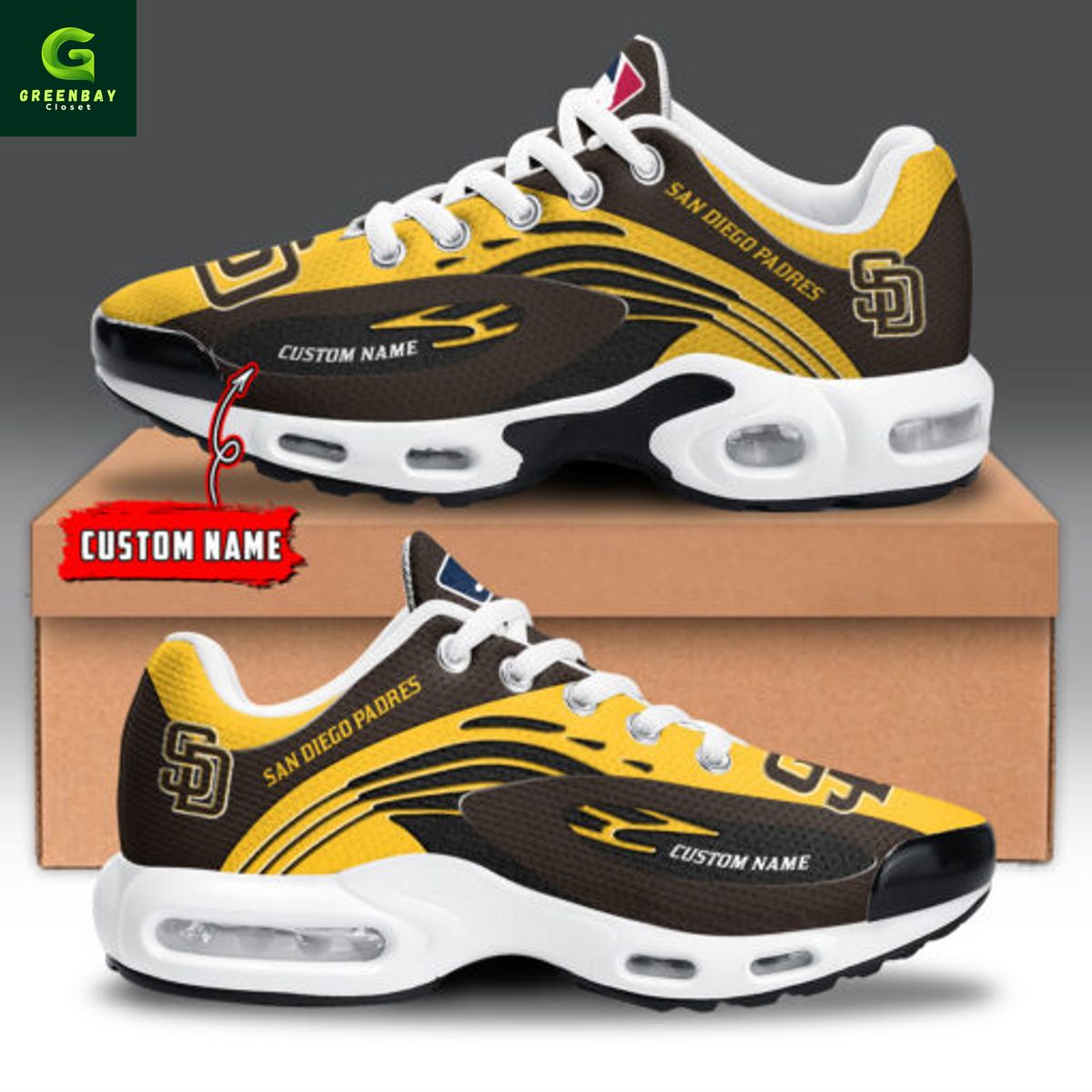 JWFancy San Diego Padres TN Shoes Sneakers For Men And Women