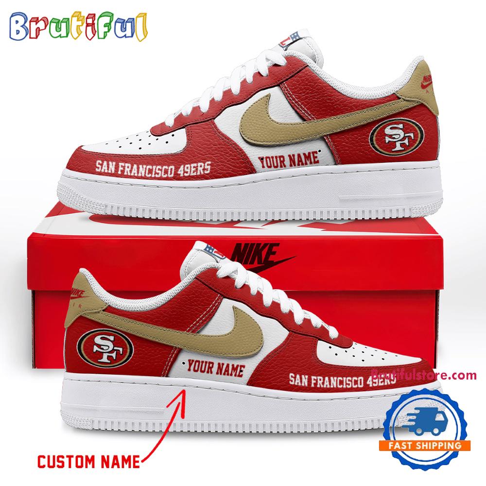 JWFancy San Francisco 49ers Air Low-Top Sneakers Shoes For Men And Women
