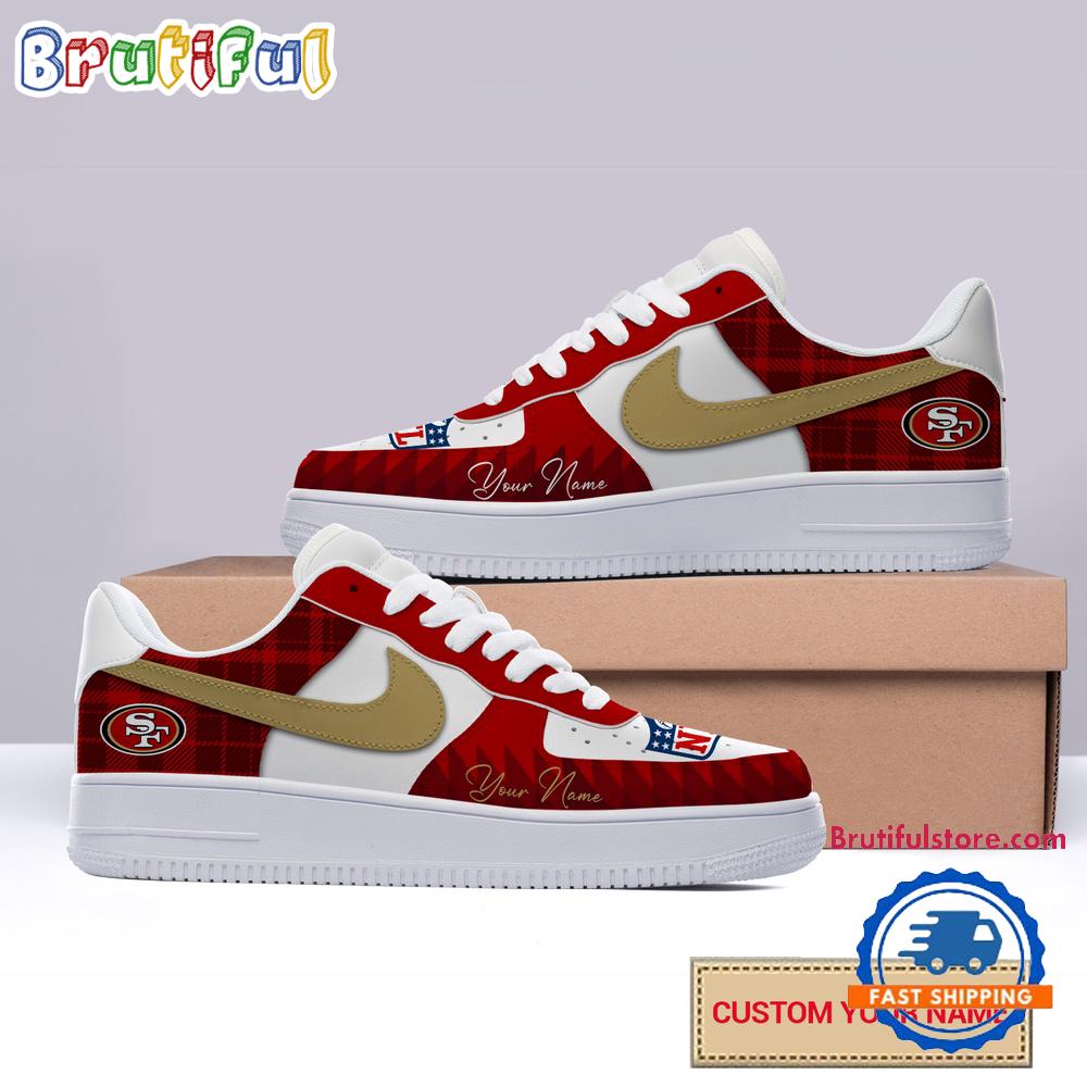 JWFancy San Francisco 49ers Air Low-Top Sneakers Shoes For Men And Women