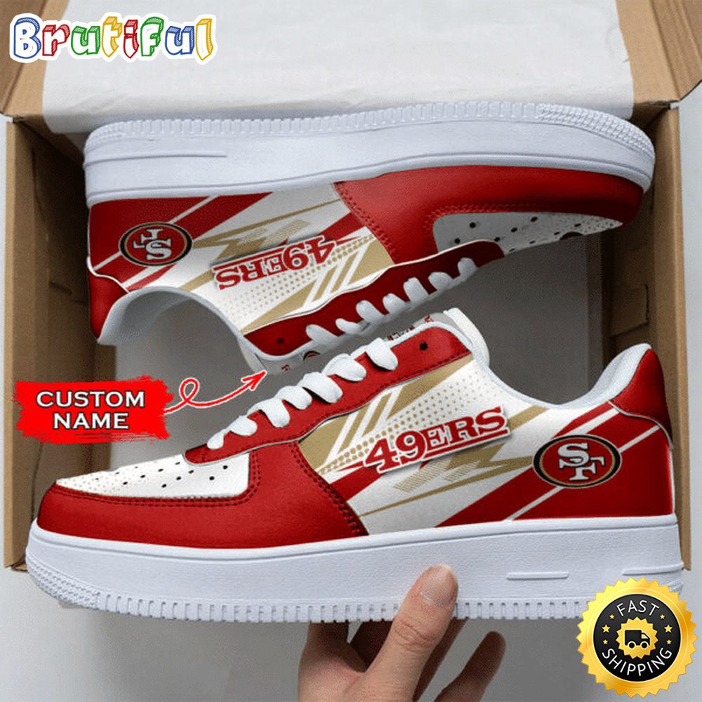 JWFancy San Francisco 49Ers Air Low-Top Sneakers Shoes For Men And Women