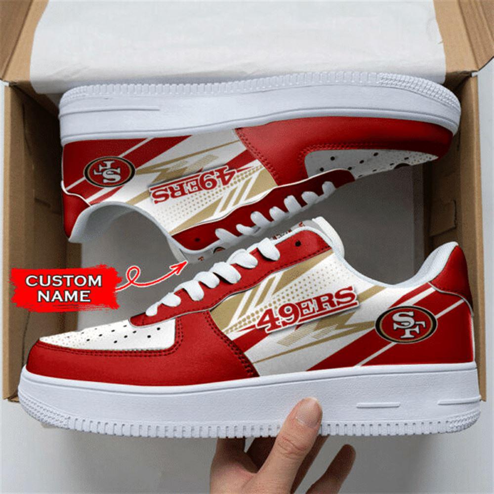 JWFancy San Francisco 49ers  Air Low-Top Sneakers Shoes For Men And Women