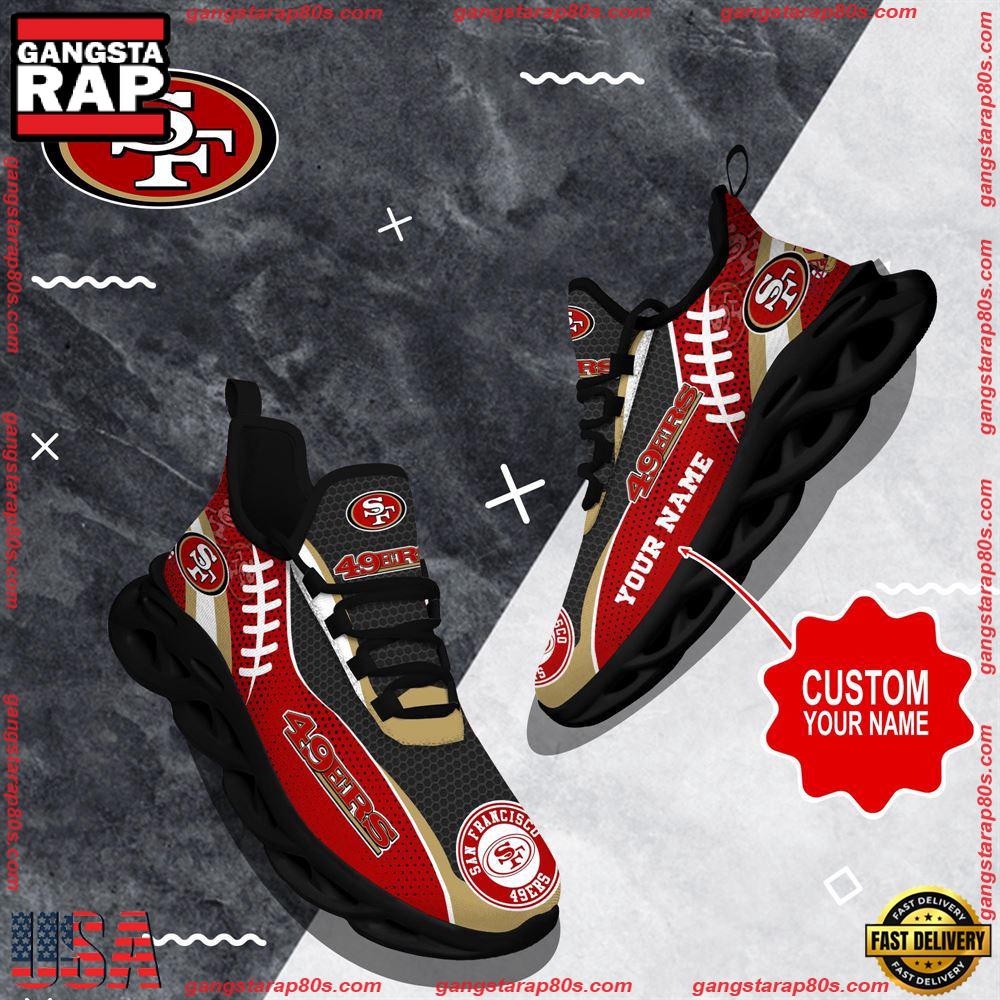 JWFancy San Francisco 49ers  Max Soul Shoes Sneakers For Men And Women