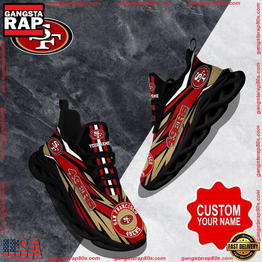 JWFancy San Francisco 49ers  Max Soul Shoes Sneakers For Men And Women