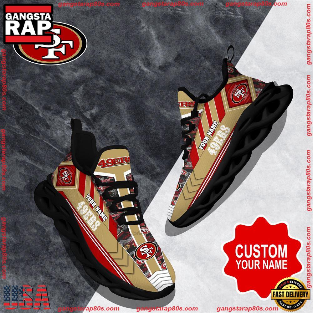 JWFancy San Francisco 49ers  Max Soul Shoes Sneakers For Men And Women
