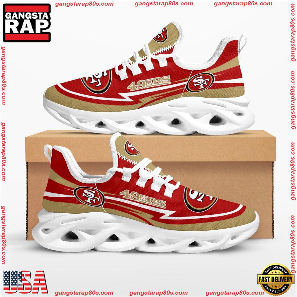 JWFancy San Francisco 49ers  Max Soul Shoes Sneakers For Men And Women