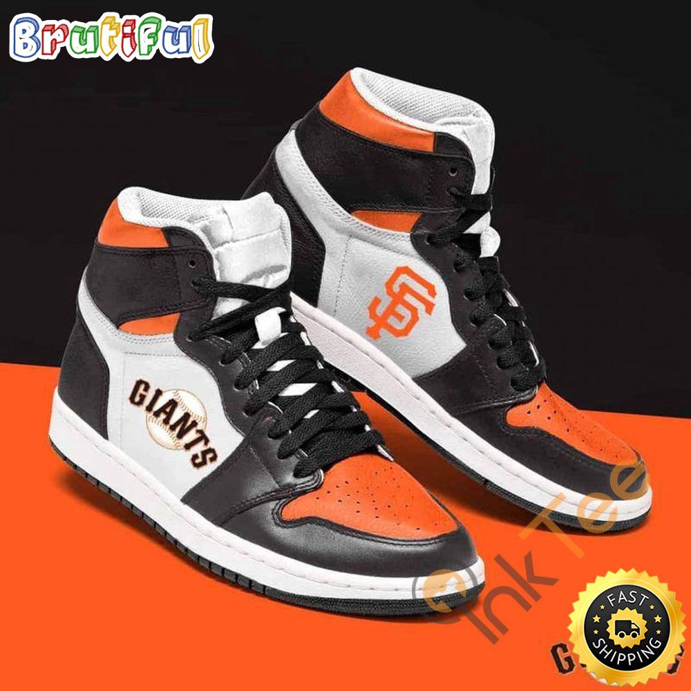 JWFancy San Francisco Giants AJ1 High Sneakers Shoes For Men And Women