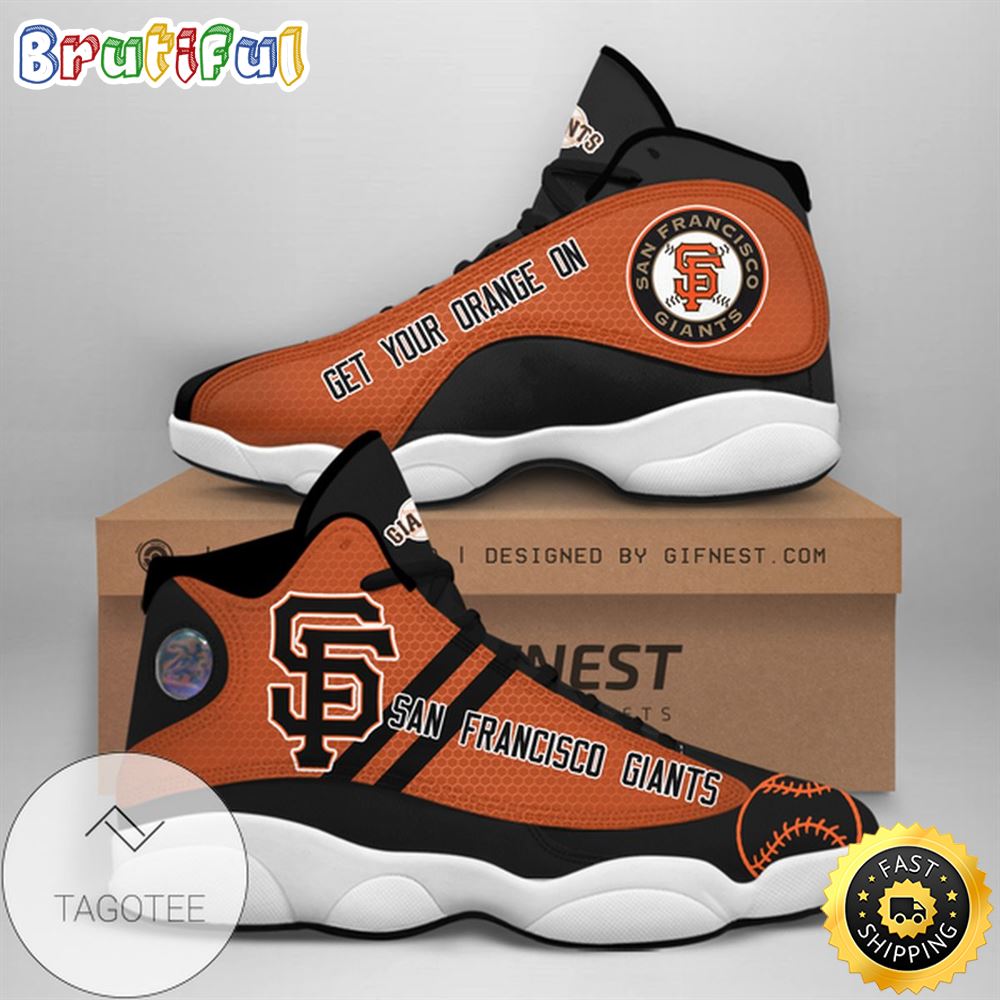 JWFancy San Francisco Giants  AJ13 Sneakers Shoes For Men And Women