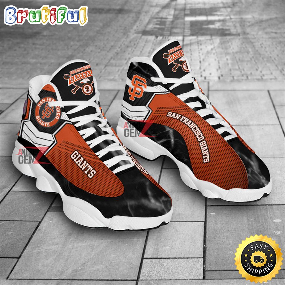 JWFancy San Francisco Giants AJ13 Sneakers Shoes For Men And Women