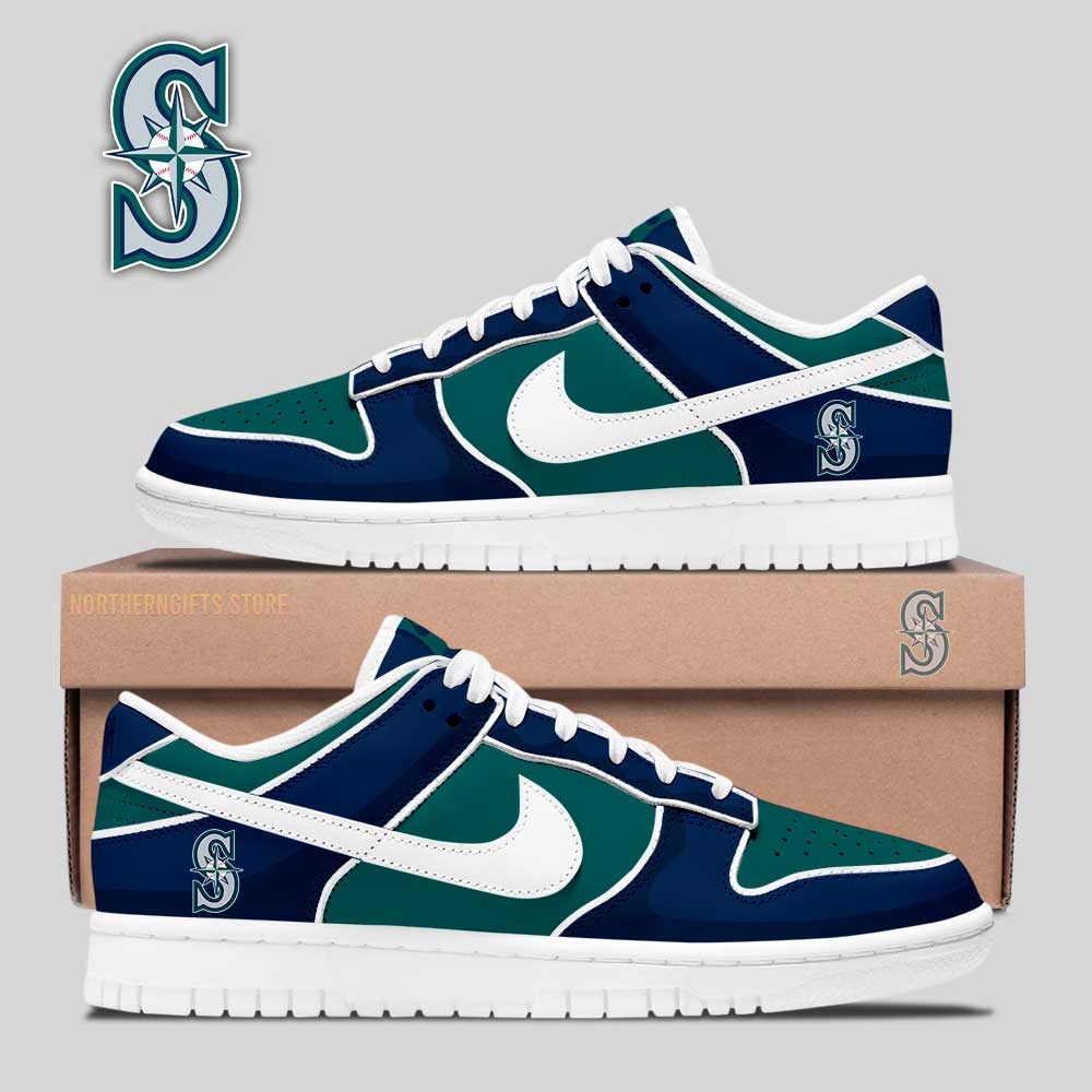 JWFancy Seattle Mariners SB Sneakers Shoes For Men And Women