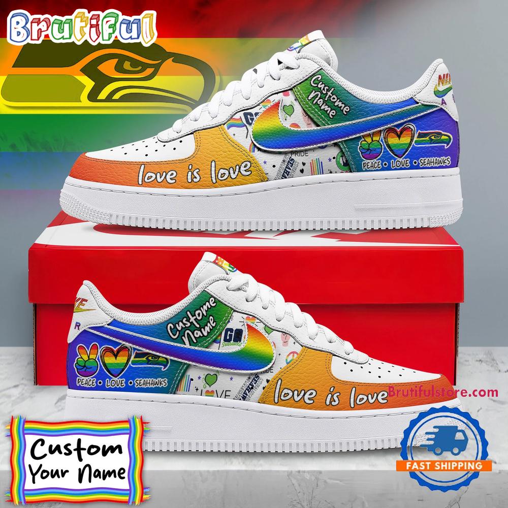 JWFancy Seattle Seahawks Air Low-Top Sneakers Shoes For Men And Women