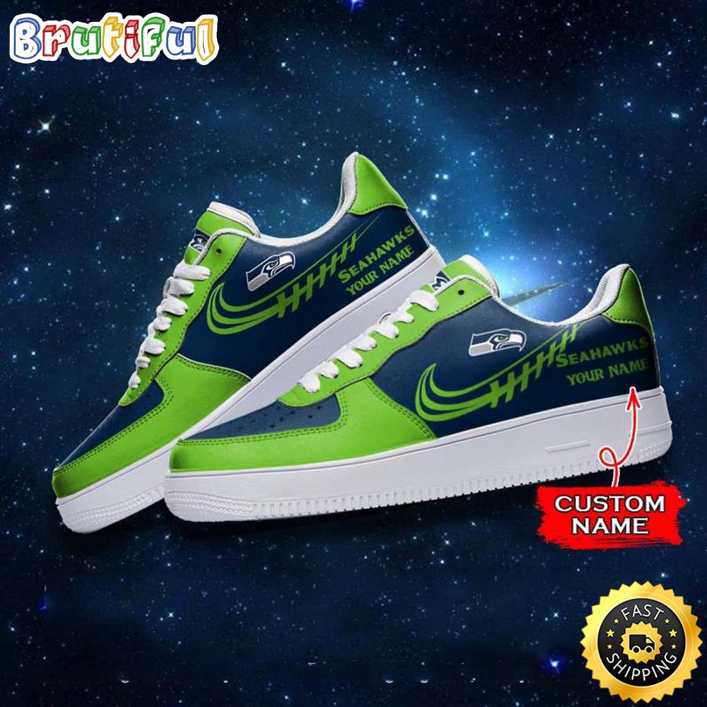 JWFancy Seattle Seahawks Air Low-Top Sneakers Shoes For Men And Women