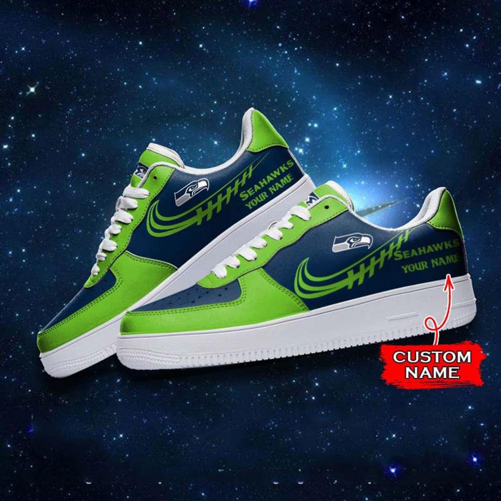 JWFancy Seattle Seahawks Air Low-Top Sneakers Shoes For Men And Women