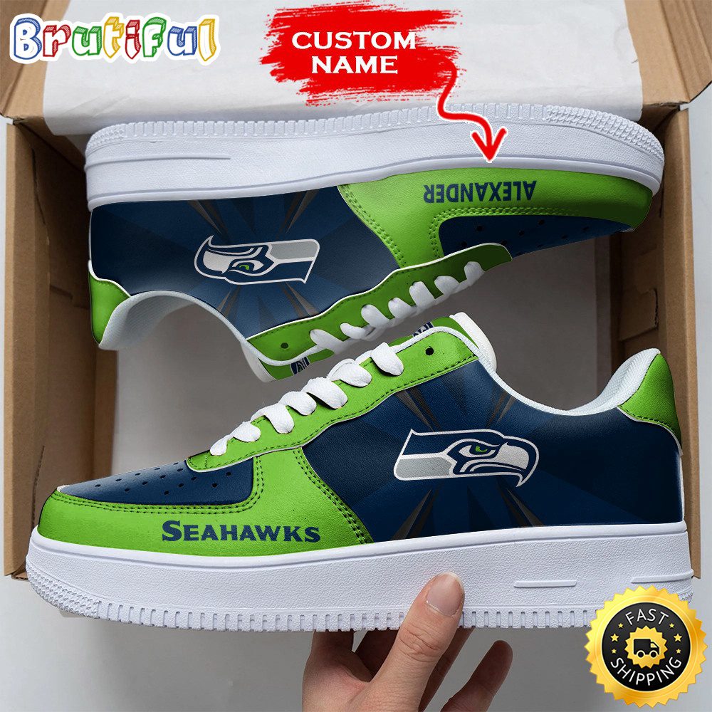 JWFancy Seattle Seahawks Air Low-Top Sneakers Shoes For Men And Women