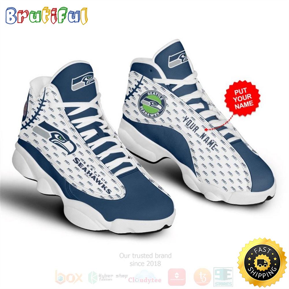 JWFancy Seattle Seahawks AJ13 Sneakers Shoes For Men And Women