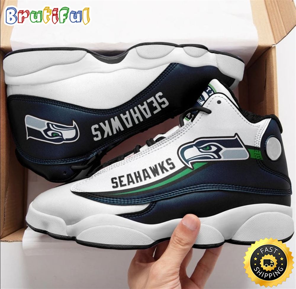 JWFancy Seattle Seahawks AJ13 Sneakers Shoes For Men And Women