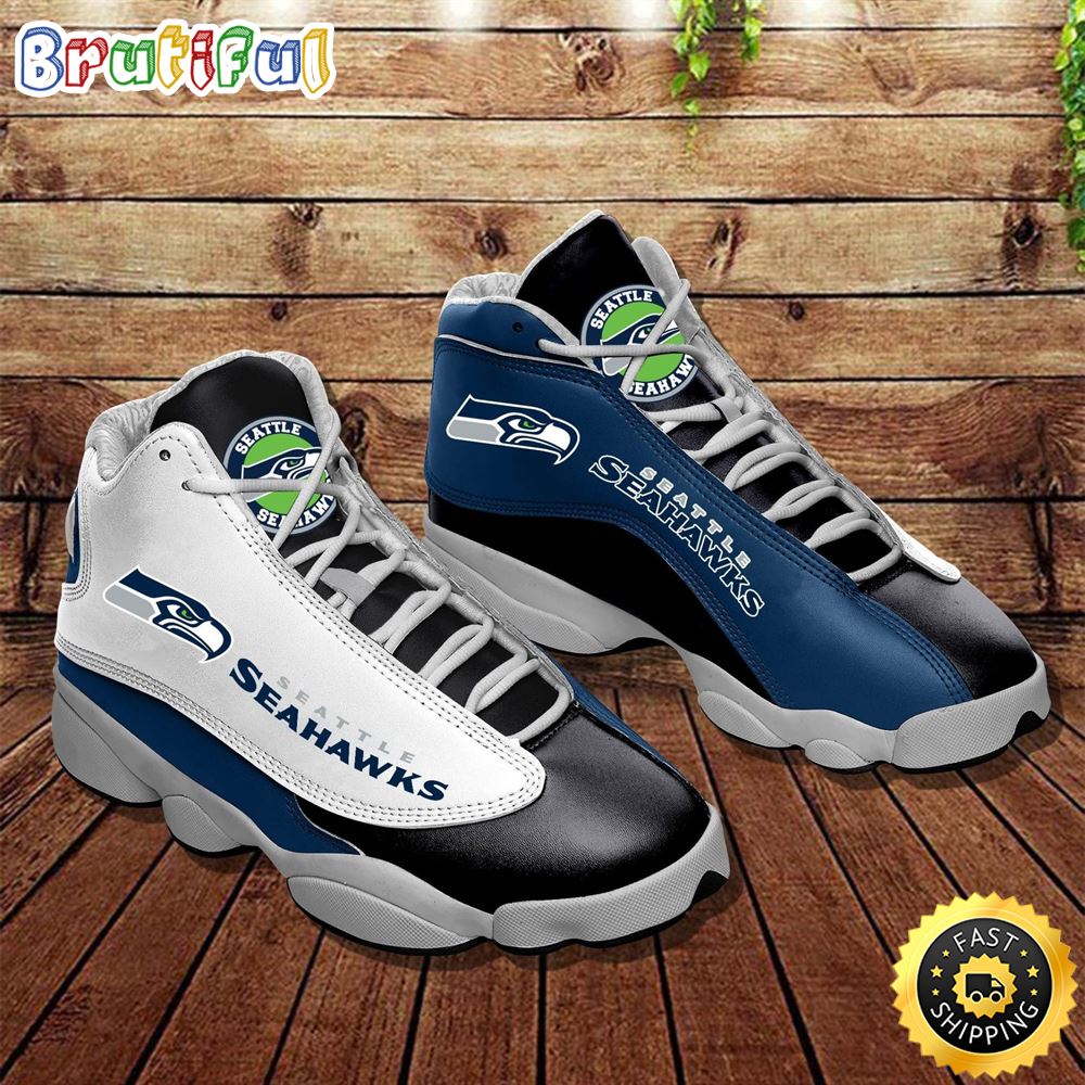 JWFancy Seattle Seahawks AJ13 Sneakers Shoes For Men And Women