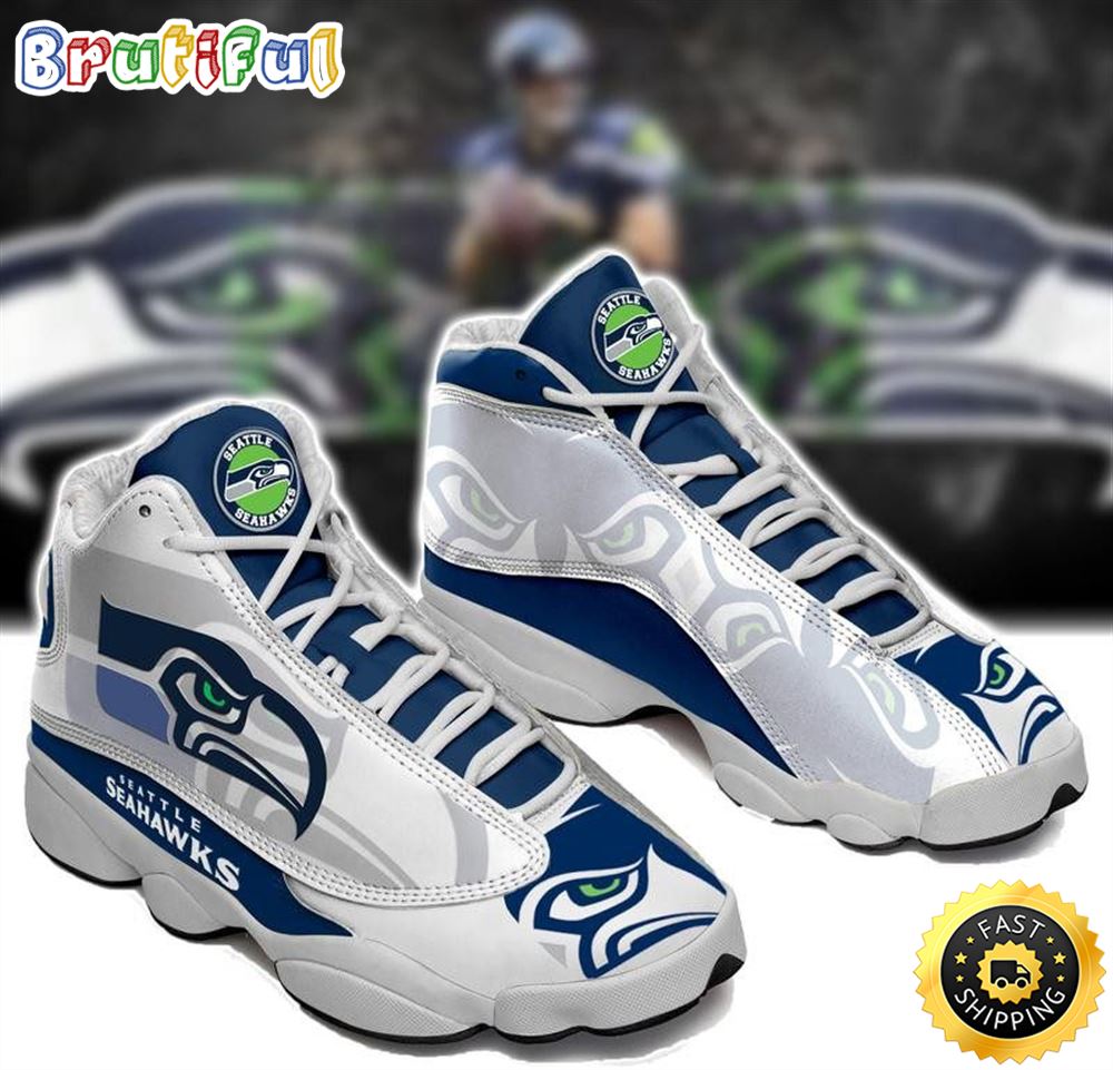 JWFancy Seattle Seahawks AJ13 Sneakers Shoes For Men And Women