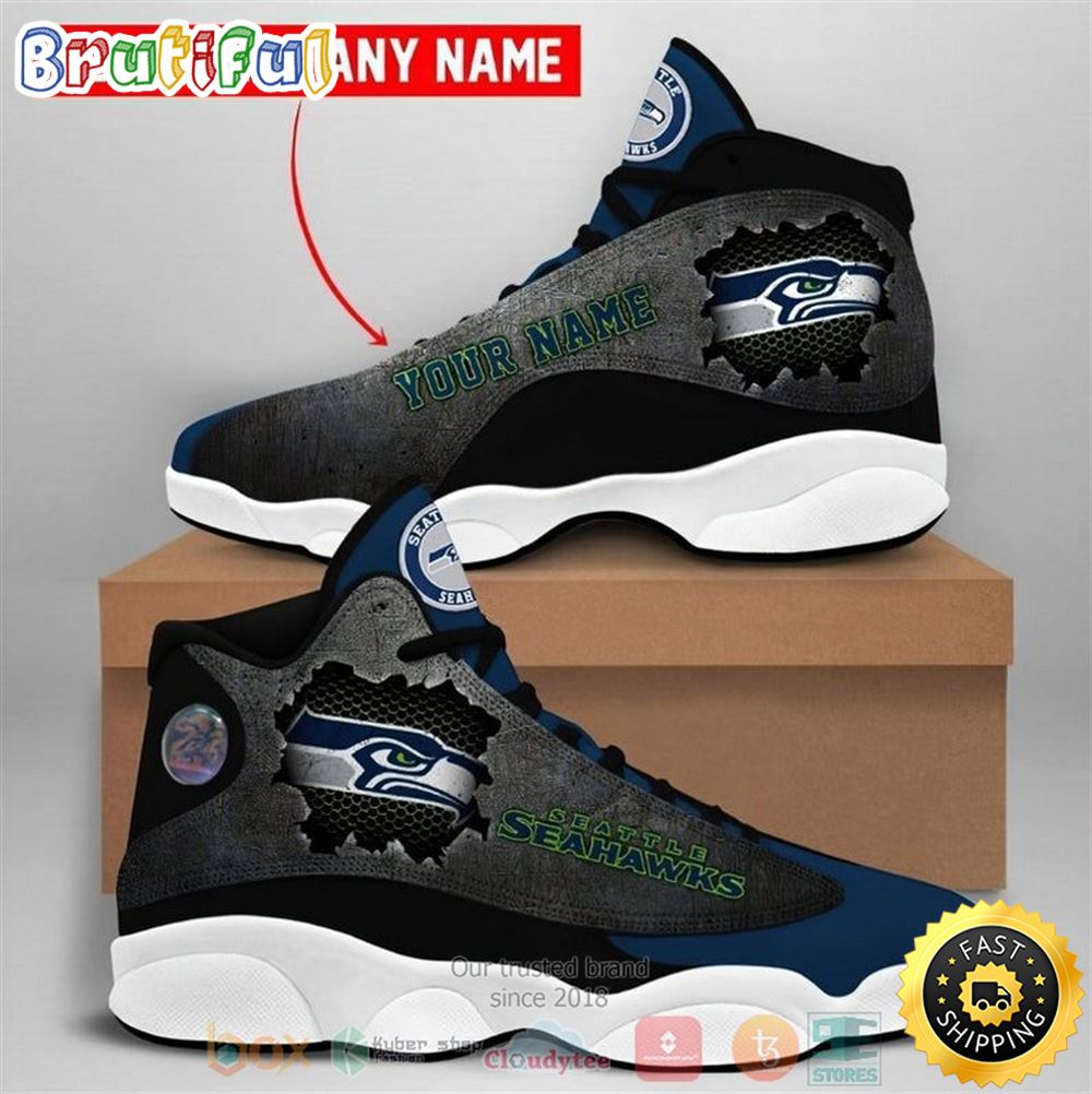 JWFancy Seattle Seahawks AJ13 Sneakers Shoes For Men And Women