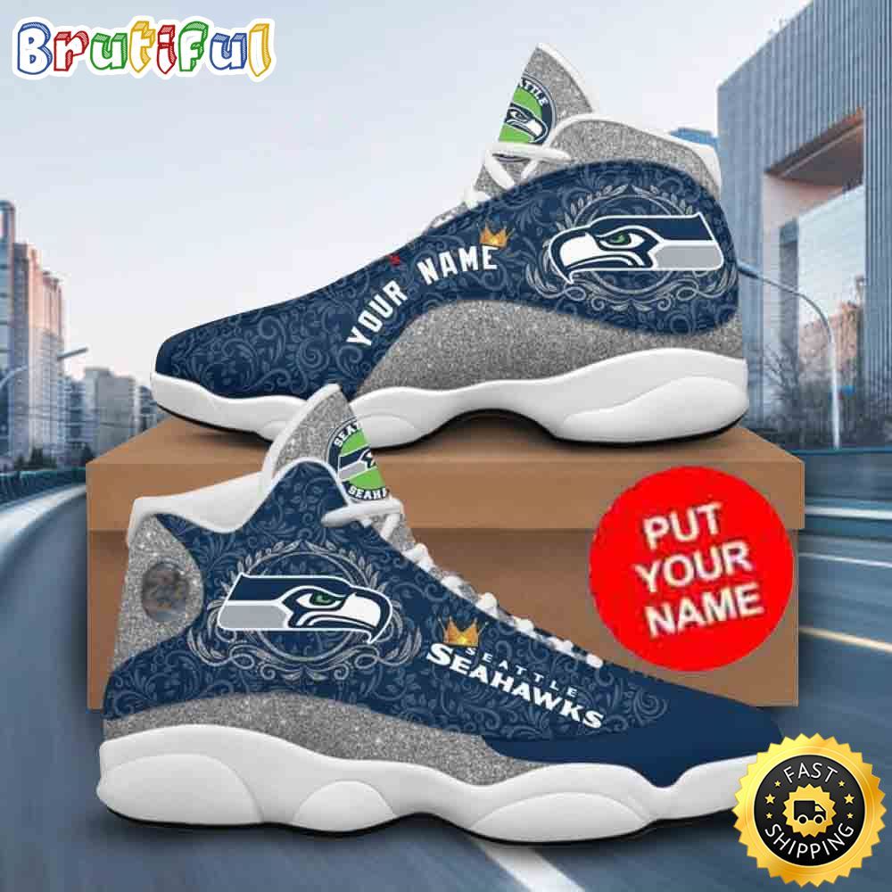 JWFancy Seattle Seahawks AJ13 Sneakers Shoes For Men And Women