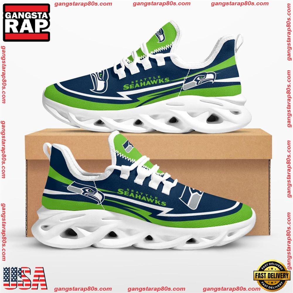 JWFancy Seattle Seahawks Max Soul Shoes Sneakers For Men And Women