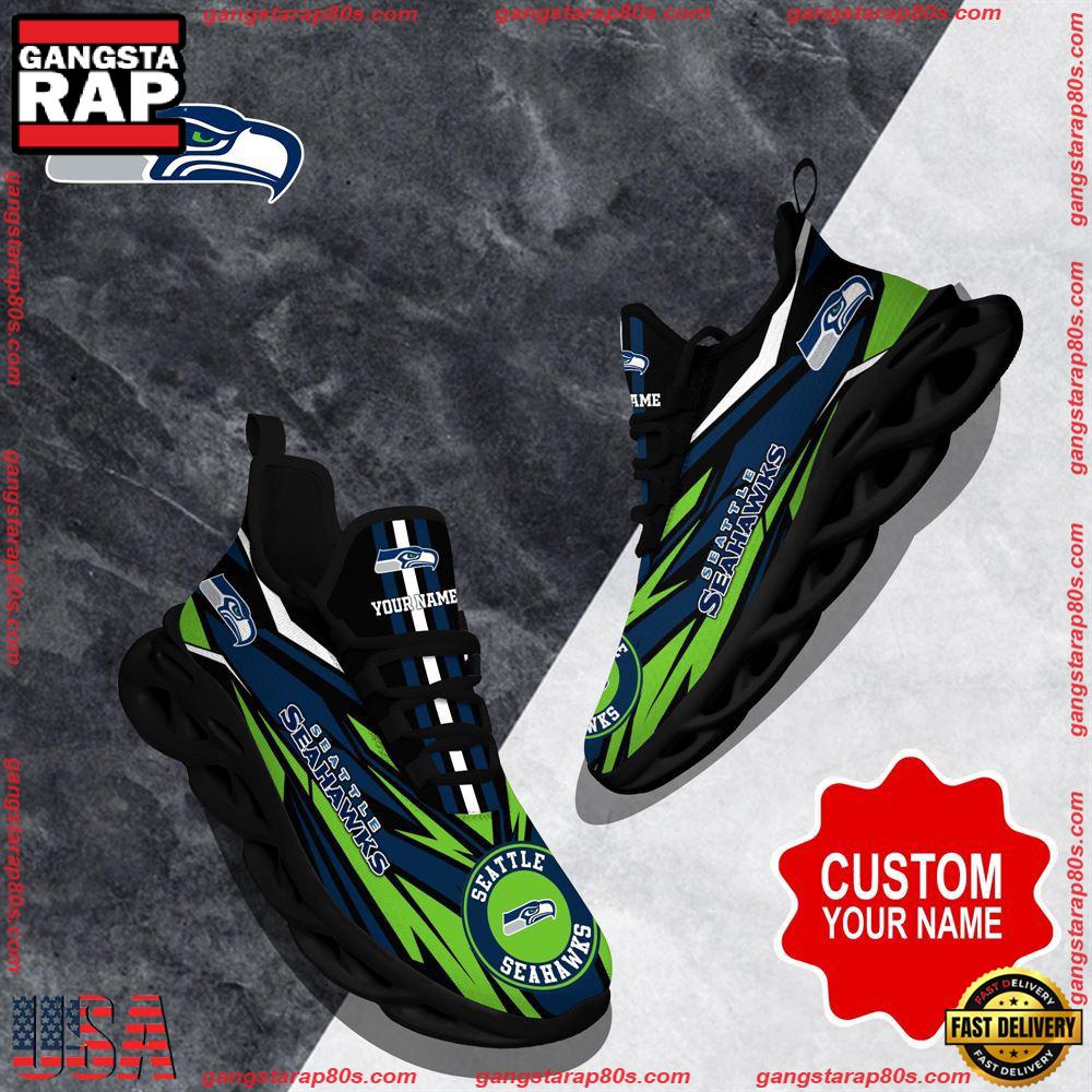 JWFancy Seattle Seahawks Max Soul Shoes Sneakers For Men And Women