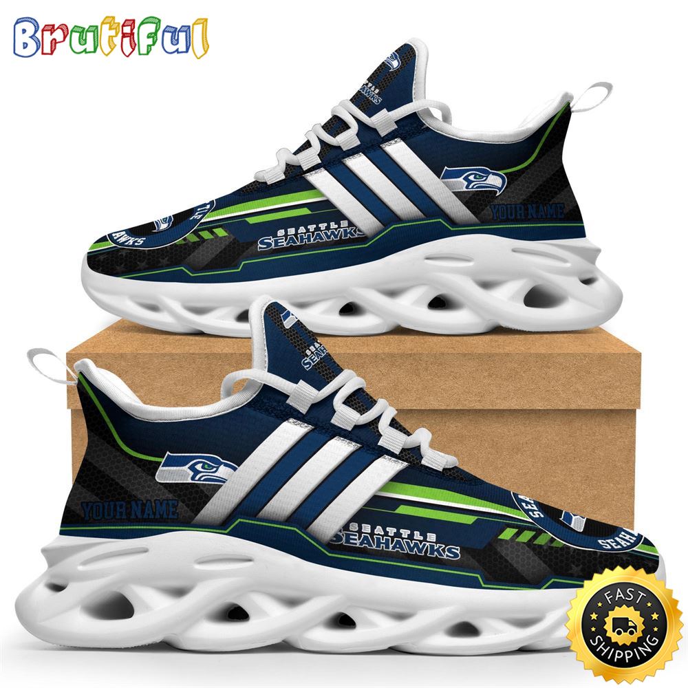 JWFancy Seattle Seahawks Max Soul Shoes Sneakers For Men And Women